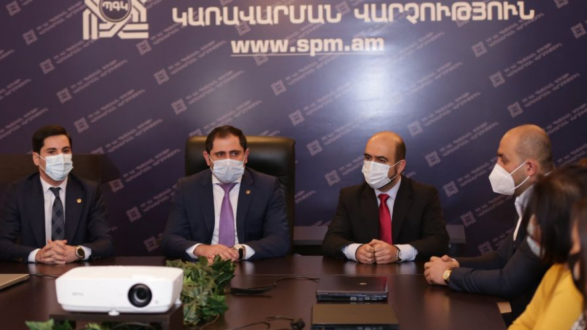 ՏԿԵՆ նախարարը ներկայացրել է պետական գույքի կառավարման կոմիտեի նորանշանակ նախագահին