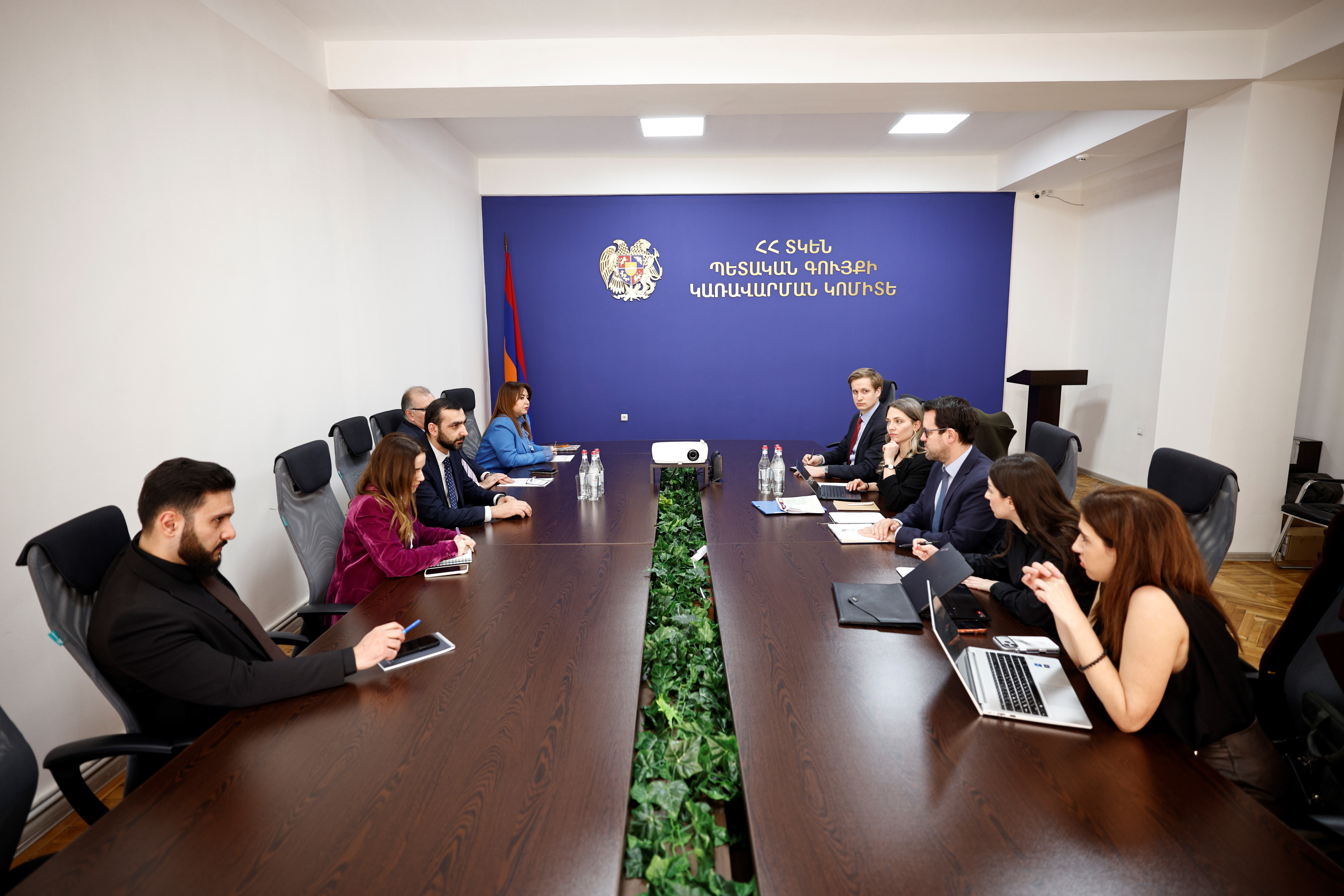 Հանդիպում՝ պետական մասնակցությամբ ընկերությունների կառավարման ոլորտի զարգացման շրջանակներում